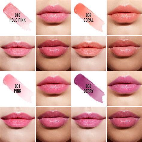 dior addict lip glow lip balm canada|Dior lip gloss color chart.